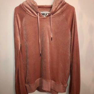 PAM & GELA velvet hoodie
